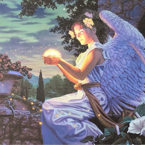 Angel’s Gift Vintage Foiled Litho, Dufex - Picture 4 of 6